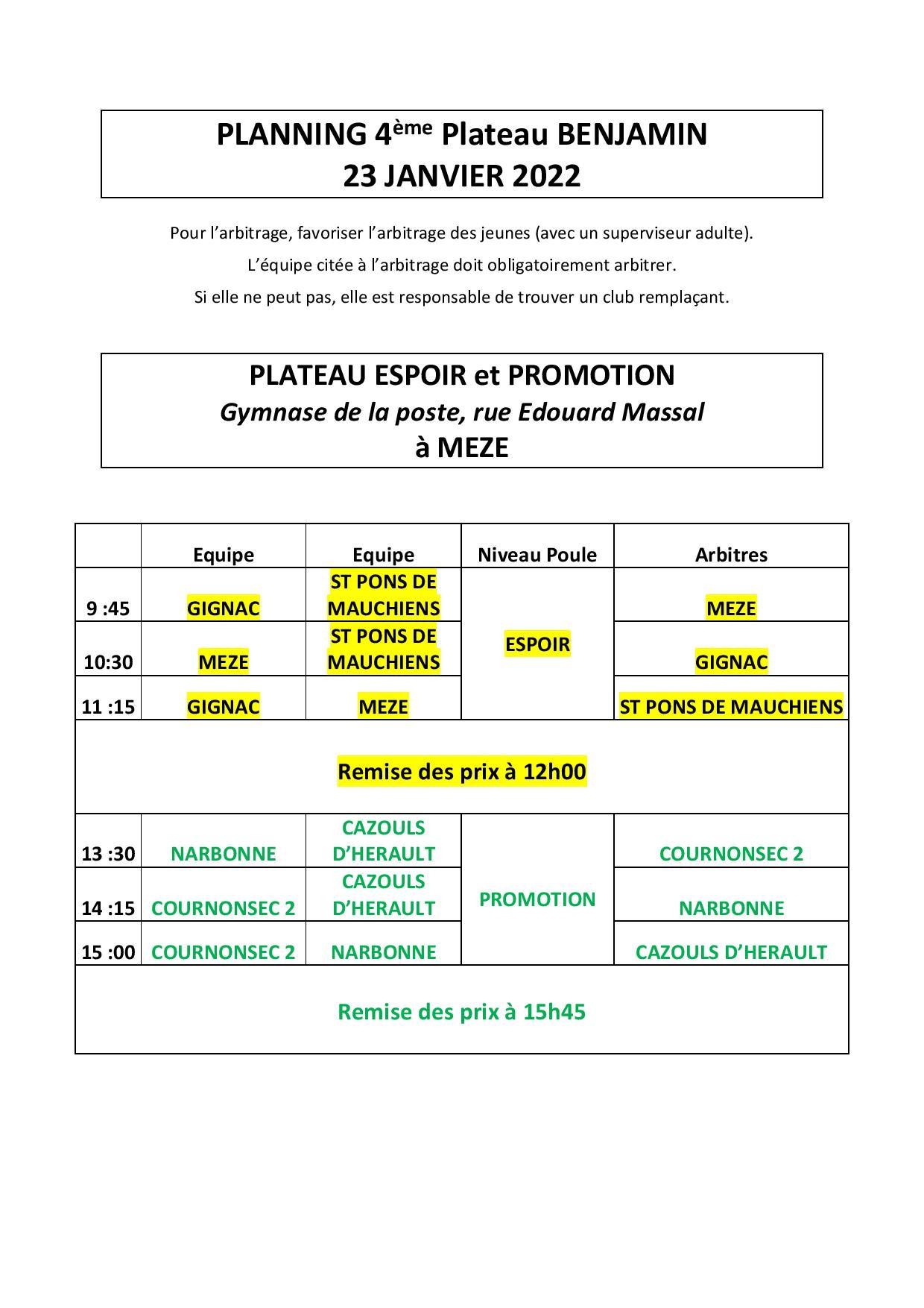 Plateau 4 benjamins 23 janvier championnat salle 2021 2022 page 6